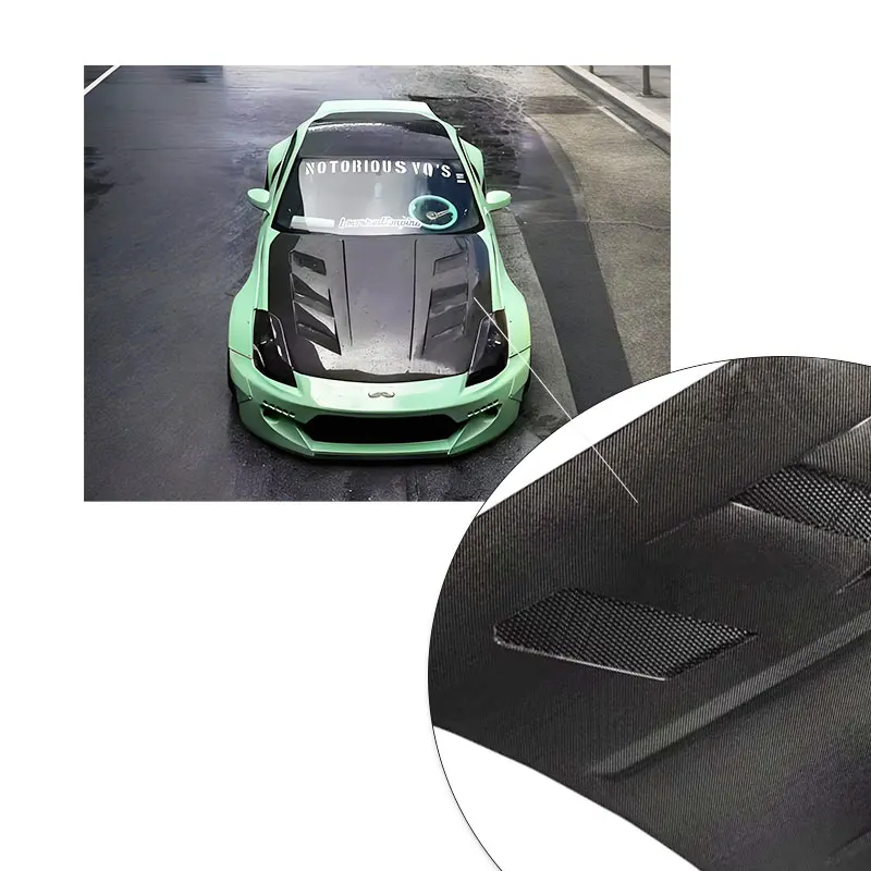 2025 NEW Stylish Carbon Fiber Hood for Nissan 350Z Z33 2002-2008 Sports Car Upgrade
2025 NEW Stylish Carbon Fiber Hood for Nissan 350Z Z33 2002-2008 Sports Car Upgrade