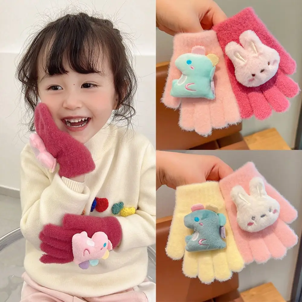 Rabbit Pattern Kids Cute Gloves Winter Warm Mittens Cartoon Design Kids Plush Gloves Knitted Gloves Cold Protection
Rabbit Pattern Kids Cute Gloves Winter Warm Mittens Cartoon Design Kids Plush Gloves Knitted Gloves Cold Protection