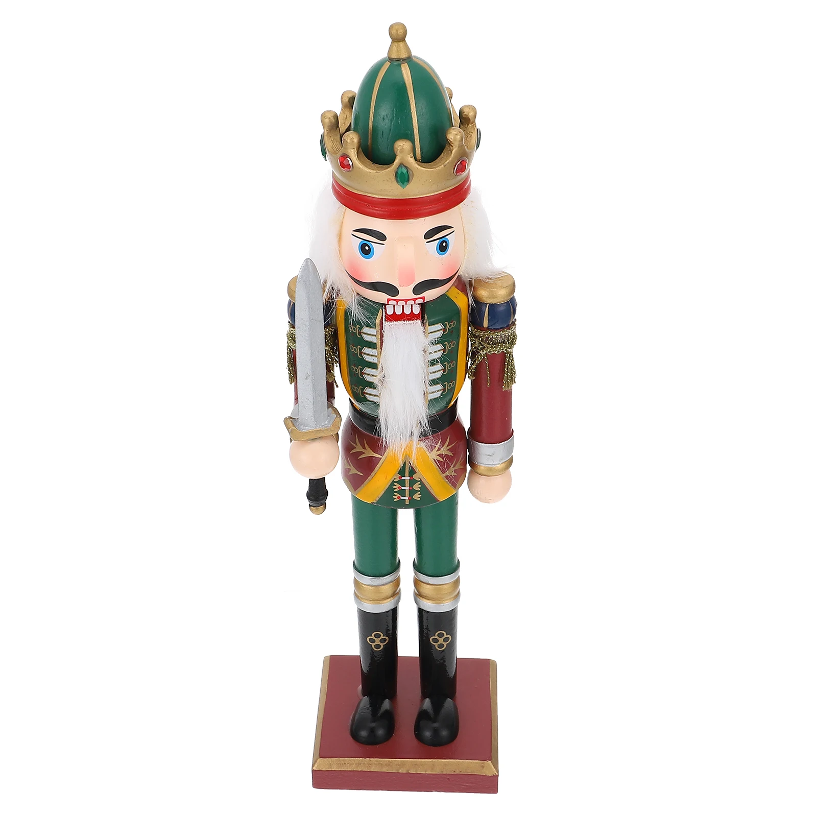 Nutcracker Puppets Craft Decor Wooden Soldier Home Party Walnut DIY nament Christmas Gift Stylish Modern
Nutcracker Puppets Craft Decor Wooden Soldier Home Party Walnut DIY nament Christmas Gift Stylish Modern