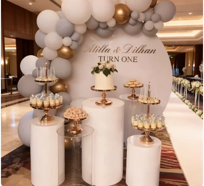3pcs/set)Wedding Furniture Round white mental Baby Shower Display Stand Plinth For Wedding qq167
3pcs/set)Wedding Furniture Round white mental Baby Shower Display Stand Plinth For Wedding qq167