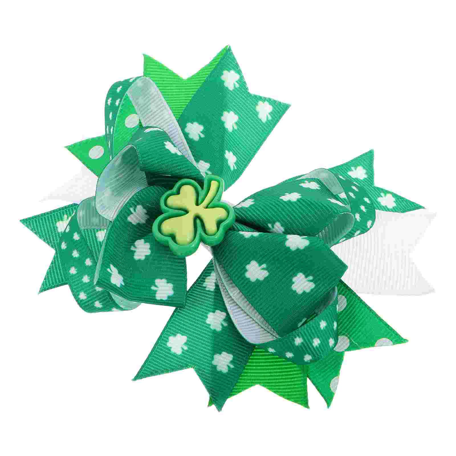 St Patrick Shamrock Hair Clip Multi Layer Bow Cute Hair Clips Holiday Kids Irish Accessories Valentine Hairstyling Pin
St Patrick Shamrock Hair Clip Multi Layer Bow Cute Hair Clips Holiday Kids Irish Accessories Valentine Hairstyling Pin