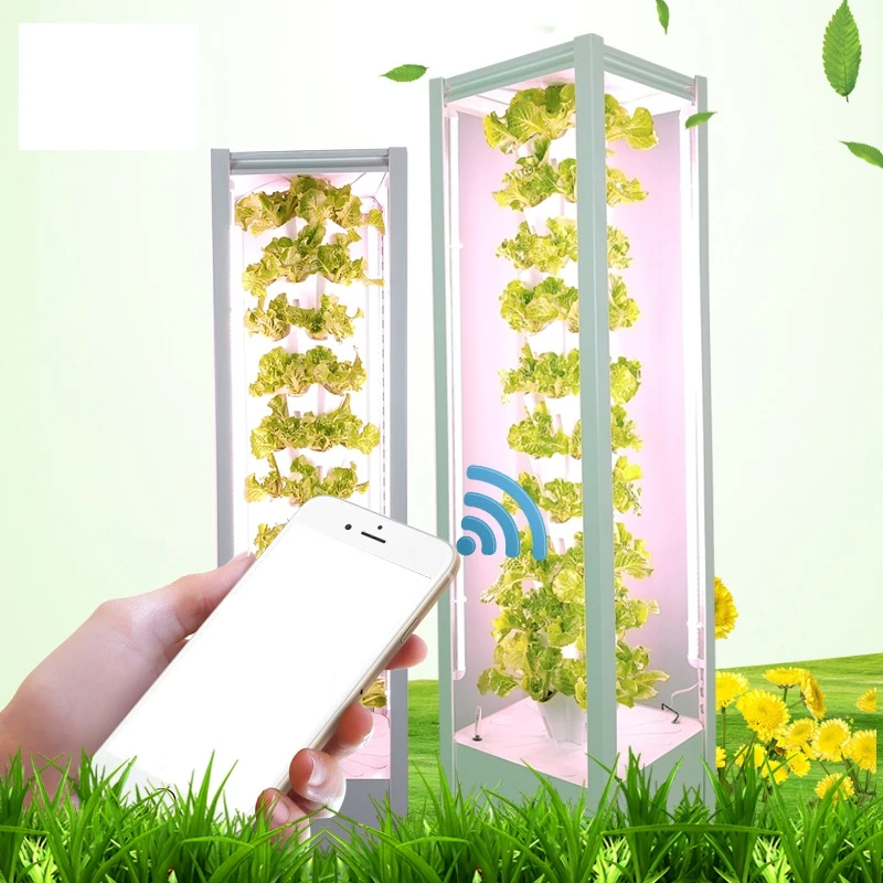 Home Fully Automatic Hydroponic Vegetable Planting Tower Intelligent Column-Style Water Mist Cultivation Cabinet Pump Gearbox
Home Fully Automatic Hydroponic Vegetable Planting Tower Intelligent Column-Style Water Mist Cultivation Cabinet Pump Gearbox
