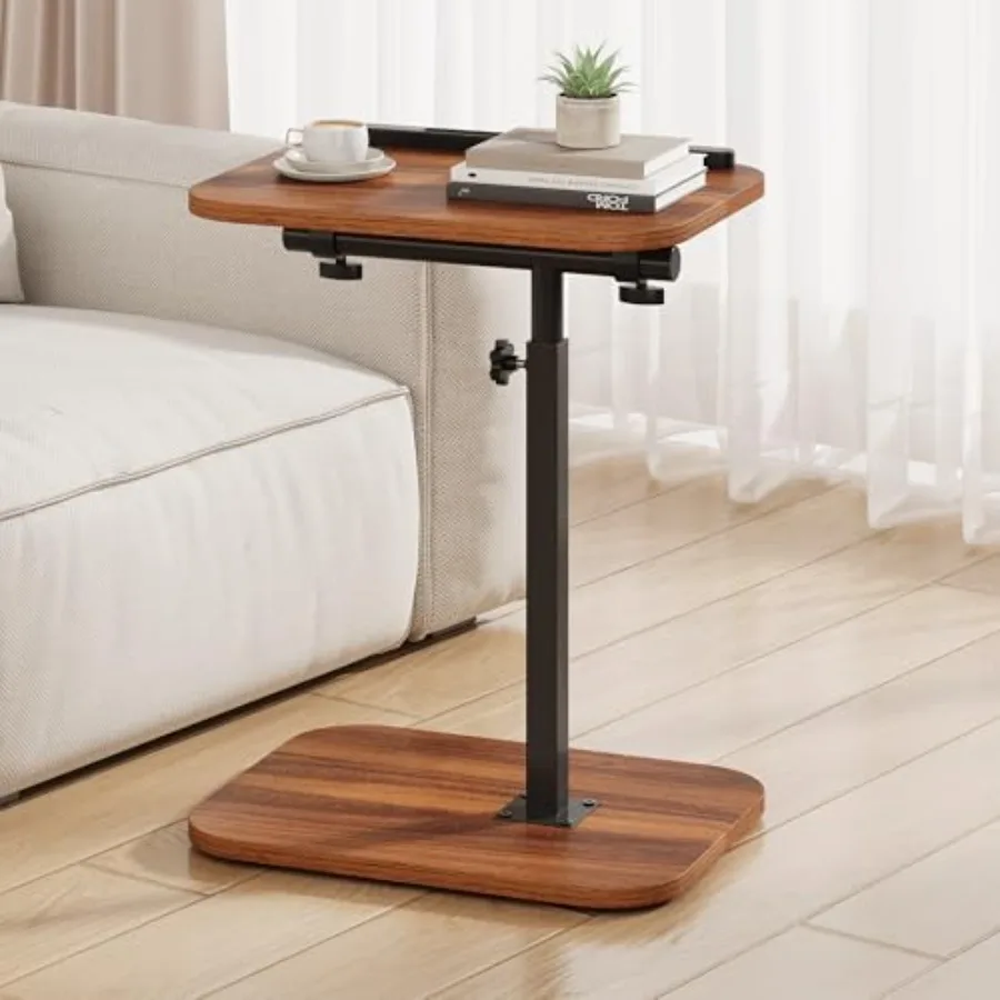 TV Tray Table Adjustable Height Flip-Top Snack Side Table with 360° Swivel and 180° Tilt C Shaped End Table for Couch Sofa Bed
TV Tray Table Adjustable Height Flip-Top Snack Side Table with 360° Swivel and 180° Tilt C Shaped End Table for Couch Sofa Bed