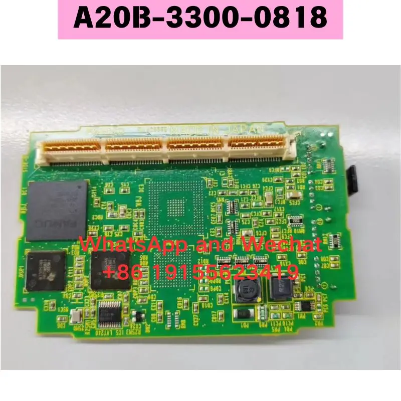 Б/у карта с восемью осевыми портами A20B-3300-0818. Функциональный тест пройден.
Б/у карта с восемью осевыми портами A20B-3300-0818. Функциональный тест пройден.