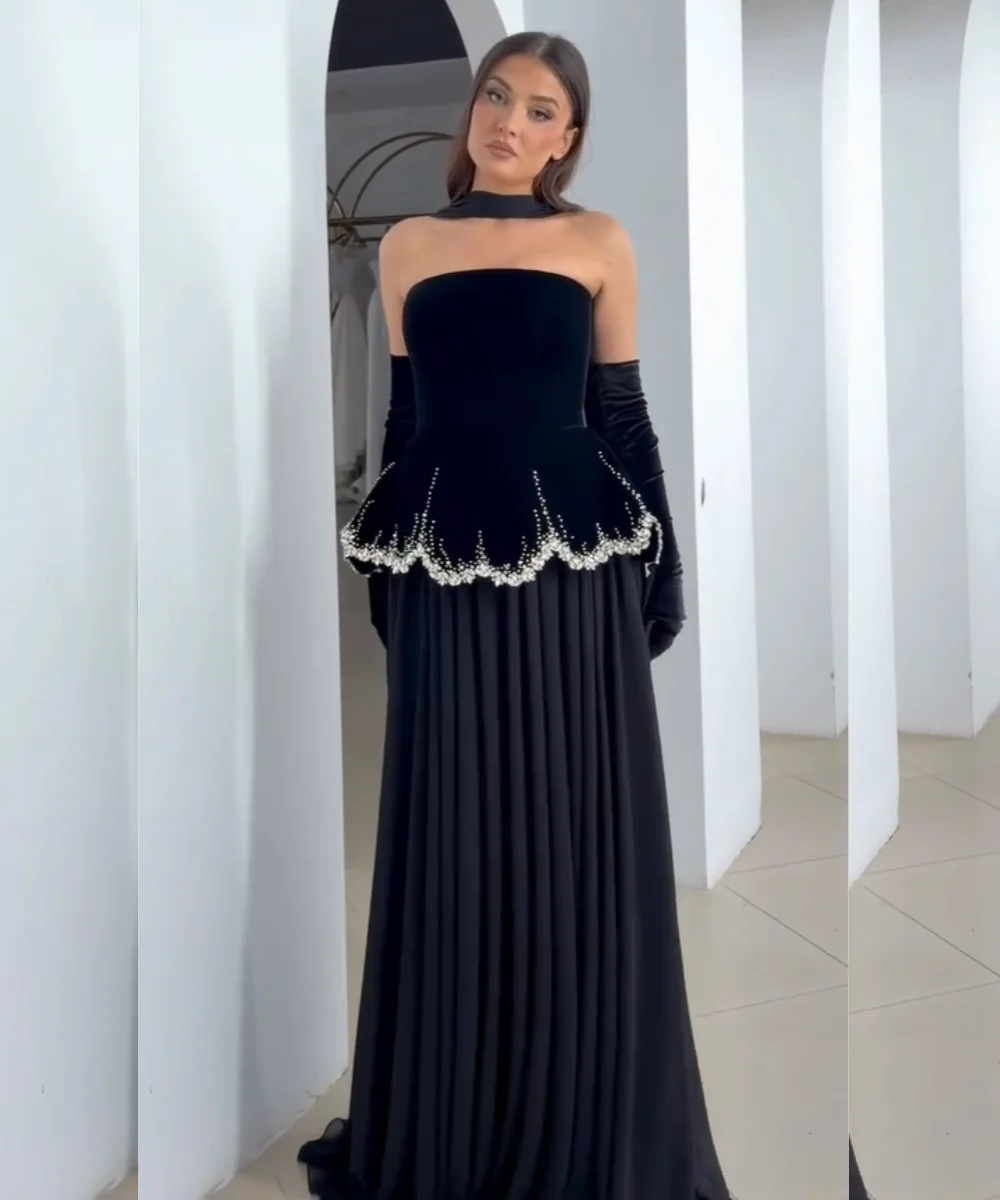 Customized Chinese Style Velour Pleat Pattern Sequined A-line Strapless Long Bespoke Occasion Party Dresses Sizes Available
Customized Chinese Style Velour Pleat Pattern Sequined A-line Strapless Long Bespoke Occasion Party Dresses Sizes Available