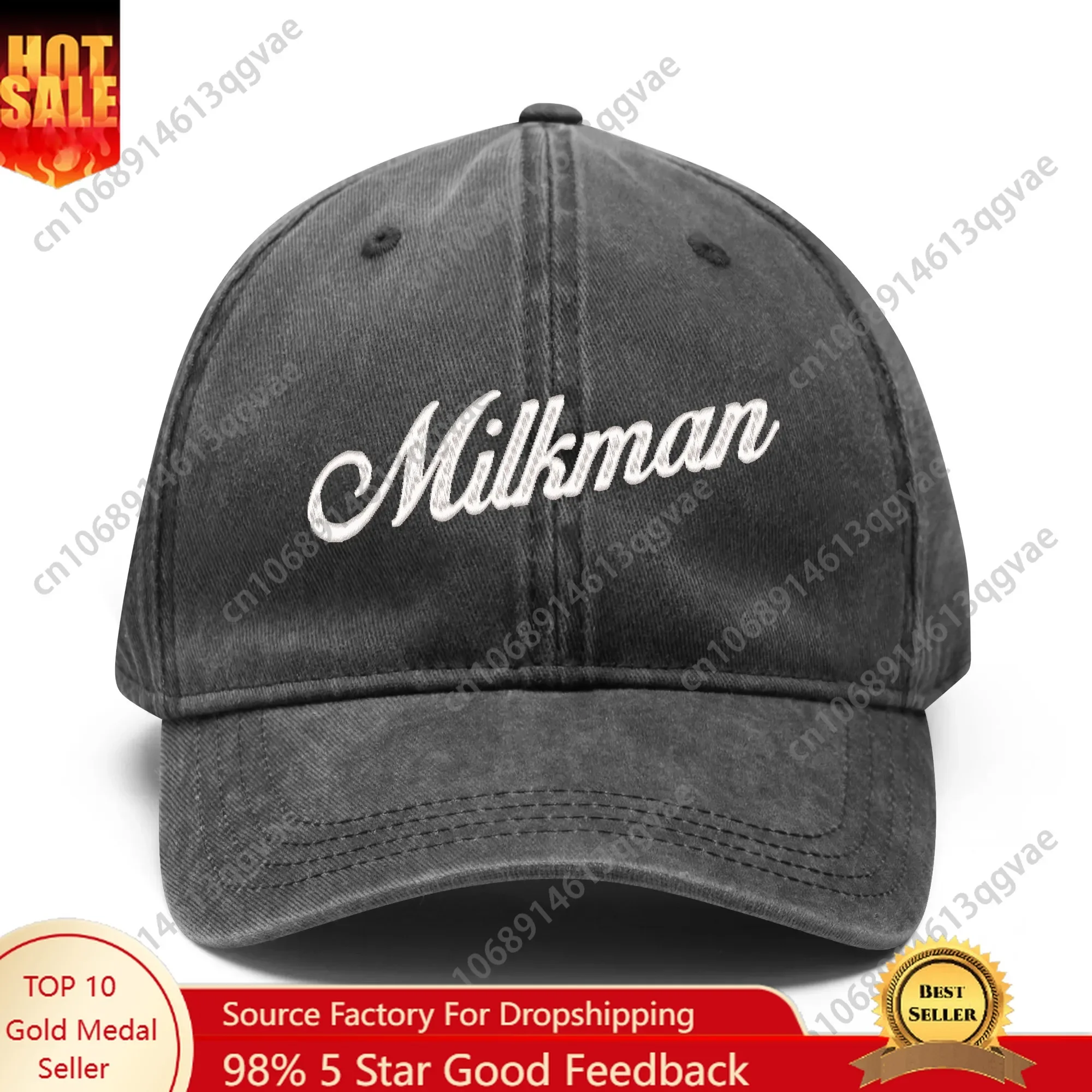 White Milkman Francis Moses Embroidery Hats Mens Womens Sports Baseball Hat Customized Cap Personalized Text Cowboy Trucker Cap
White Milkman Francis Moses Embroidery Hats Mens Womens Sports Baseball Hat Customized Cap Personalized Text Cowboy Trucker Cap
