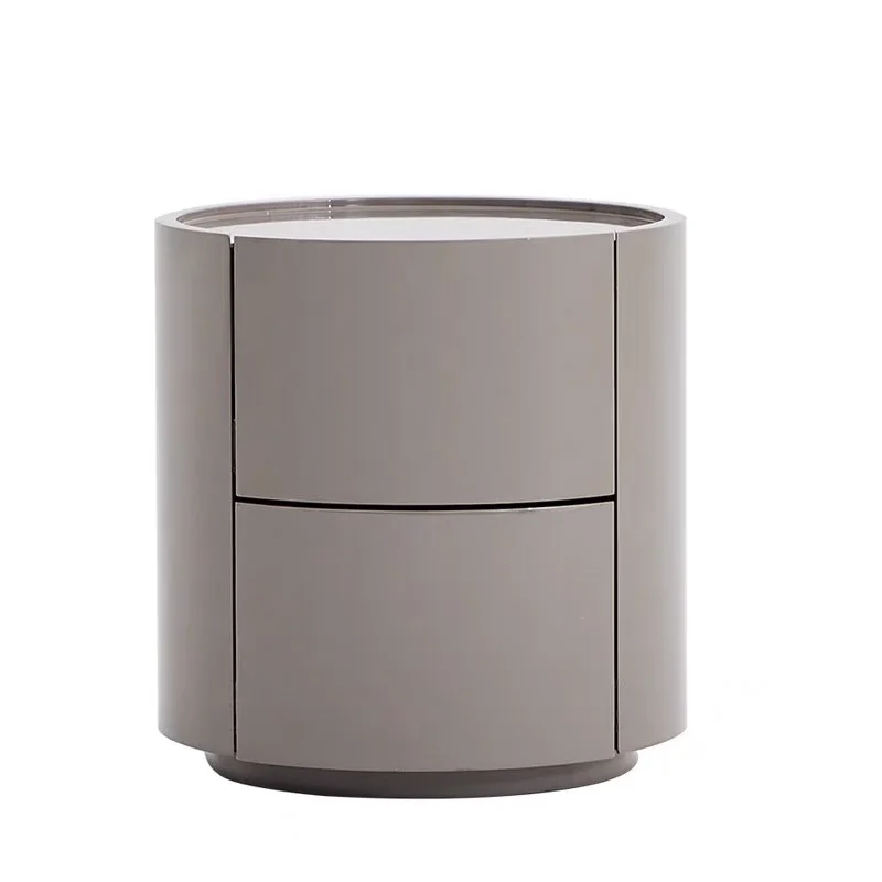 #Modern Style 2-Drawer Bedside Table Convertible Round Nightstands for Bedroom Handmade Wooden Panel Furniture for Home Use
#Modern Style 2-Drawer Bedside Table Convertible Round Nightstands for Bedroom Handmade Wooden Panel Furniture for Home Use