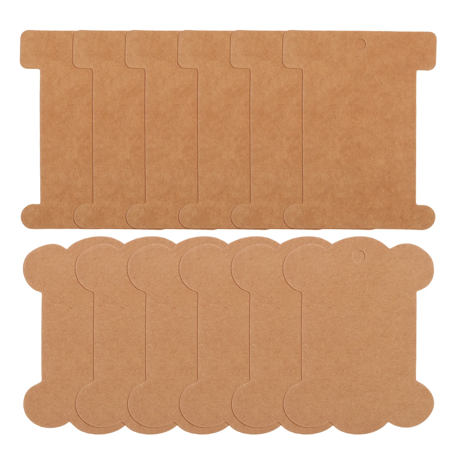 80 Pcs Winding Plate Embroidery Floss Dog Bone Bobbins Cards Crafting Tools Chocolate for Yarn Cross-stitch Thread Organizer
80 Pcs Winding Plate Embroidery Floss Dog Bone Bobbins Cards Crafting Tools Chocolate for Yarn Cross-stitch Thread Organizer