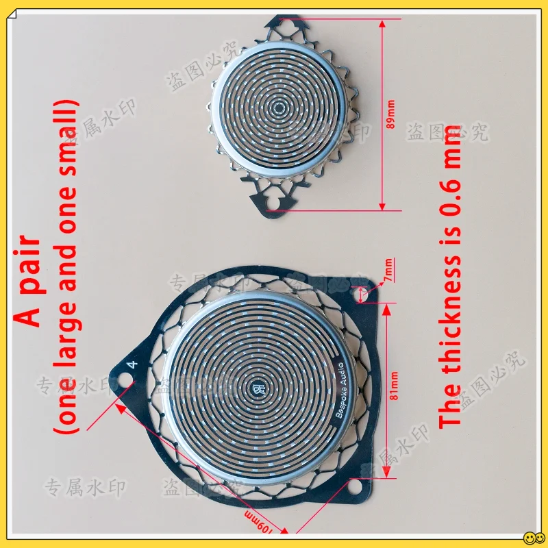For Rolls-Royce CULLINAN GHOST PHANTOM SPECTRE Speaker Grille Mid-Range Stainless Steel Part 51417416640 51427416639 OEM Parts
For Rolls-Royce CULLINAN GHOST PHANTOM SPECTRE Speaker Grille Mid-Range Stainless Steel Part 51417416640 51427416639 OEM Parts