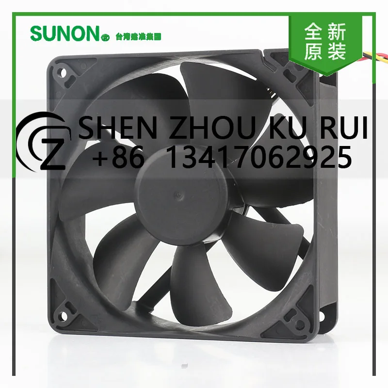 New Sunon 5V 12V 24V DC48V 5.8W AC EC 12038 120X120X38MM 12CM high air volume inverter three-wire EEC0384B2-0000-G99 cooling fan
New Sunon 5V 12V 24V DC48V 5.8W AC EC 12038 120X120X38MM 12CM high air volume inverter three-wire EEC0384B2-0000-G99 cooling fan