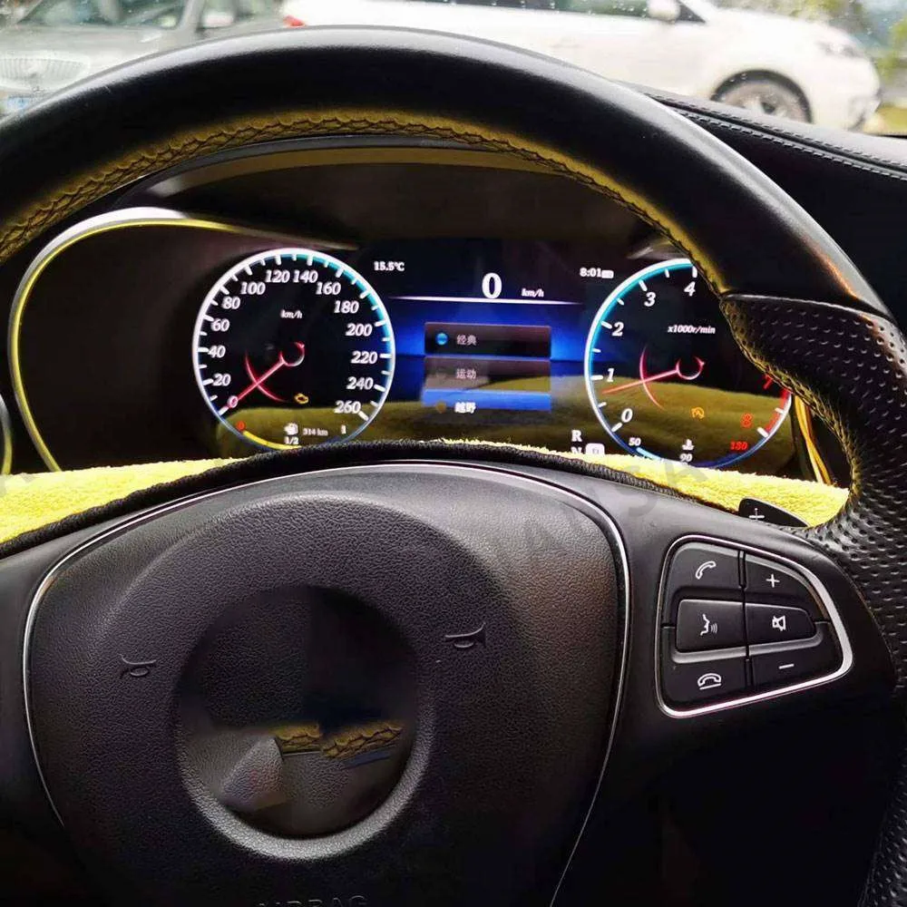LCD Digital Dashboard For Mercedes-Benz C-Class W204 W205 W447 GLC X205 2015 2016 2017 2018 2019 Tachometer Instrument Cluster
LCD Digital Dashboard For Mercedes-Benz C-Class W204 W205 W447 GLC X205 2015 2016 2017 2018 2019 Tachometer Instrument Cluster