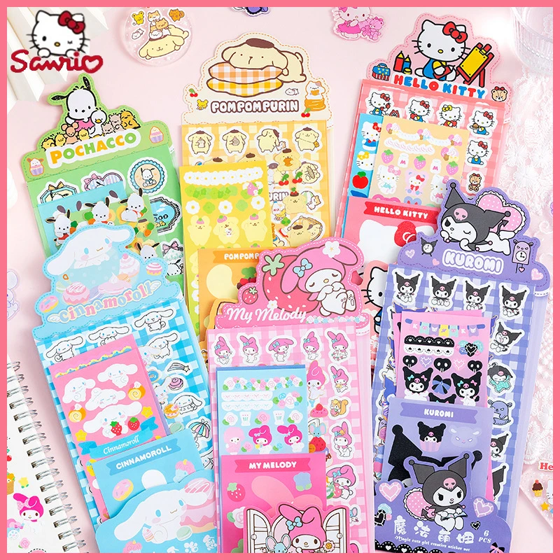 Sanrio милые Мультяшные наклейки Kuromi Melody Kt для детей и студентов сделай сам из материала для рукоделия Декоративные Канцелярские подарки
Sanrio милые Мультяшные наклейки Kuromi Melody Kt для детей и студентов сделай сам из материала для рукоделия Декоративные Канцелярские подарки