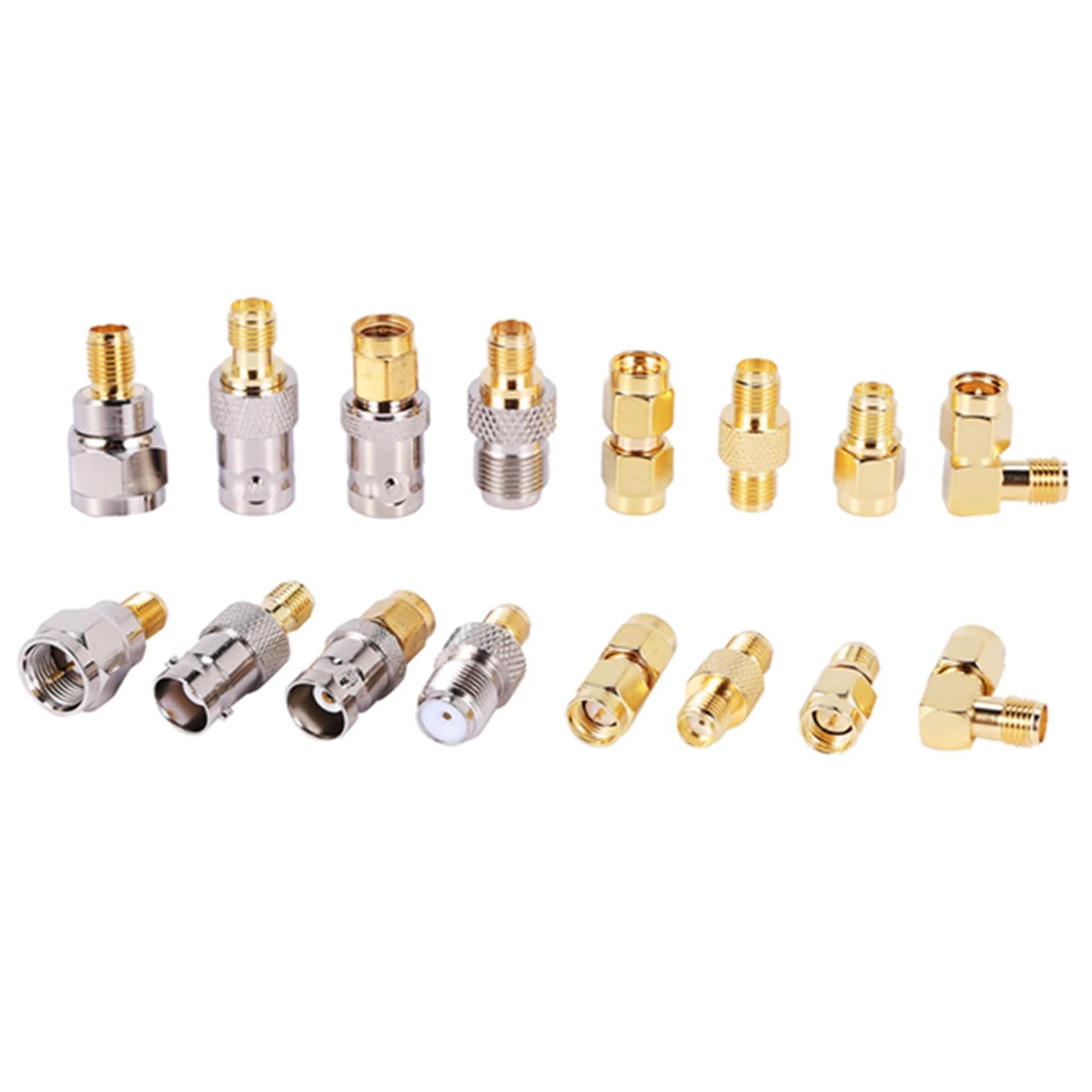 A02R SMA to SMA BNC N F UHF Type Connectors Kits RF Adapter 20 Type,SMA Female to F Male,SMA Female to F Female
A02R SMA to SMA BNC N F UHF Type Connectors Kits RF Adapter 20 Type,SMA Female to F Male,SMA Female to F Female