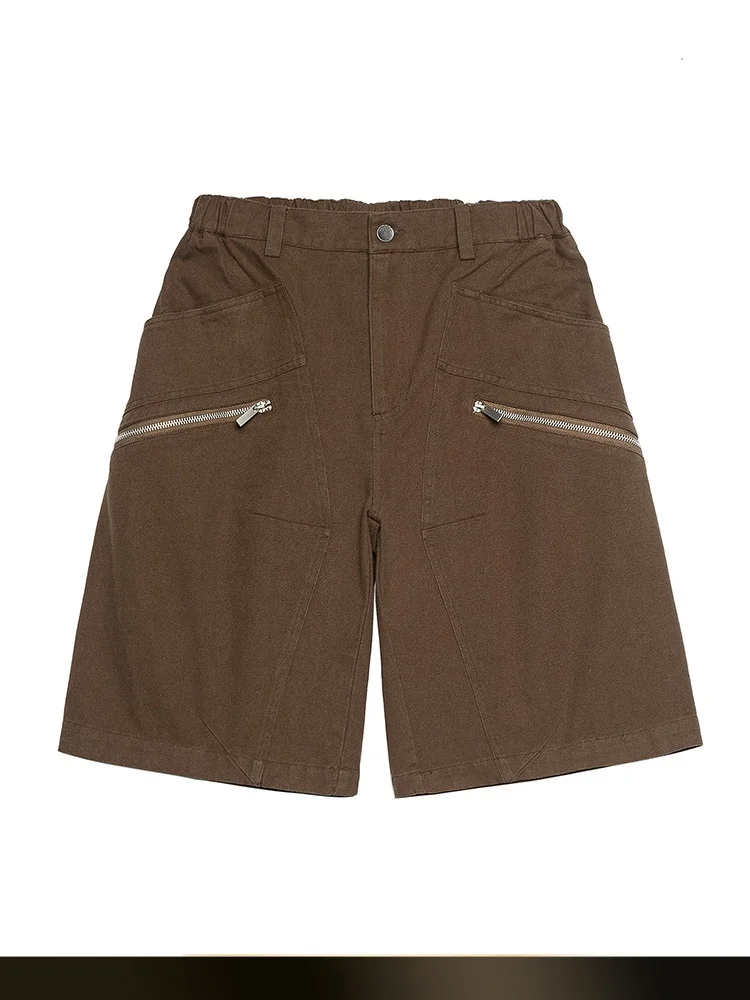 Ретро-шорты в японском стиле из холщовой ткани, повседневные летние, новые, однотонные, с множеством карманов, молодежные, активные, прямого кроя.
Ретро-шорты в японском стиле из холщовой ткани, повседневные летние, новые, однотонные, с множеством карманов, молодежные, активные, прямого кроя.