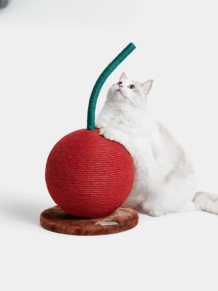 Y Cherry Cat Grasping Ball Chamfer Wear-Resistant Non-Dandruff Jute Rope Vertical Cat Scratch Board Anti-Scratch Sofa Cat
Y Cherry Cat Grasping Ball Chamfer Wear-Resistant Non-Dandruff Jute Rope Vertical Cat Scratch Board Anti-Scratch Sofa Cat