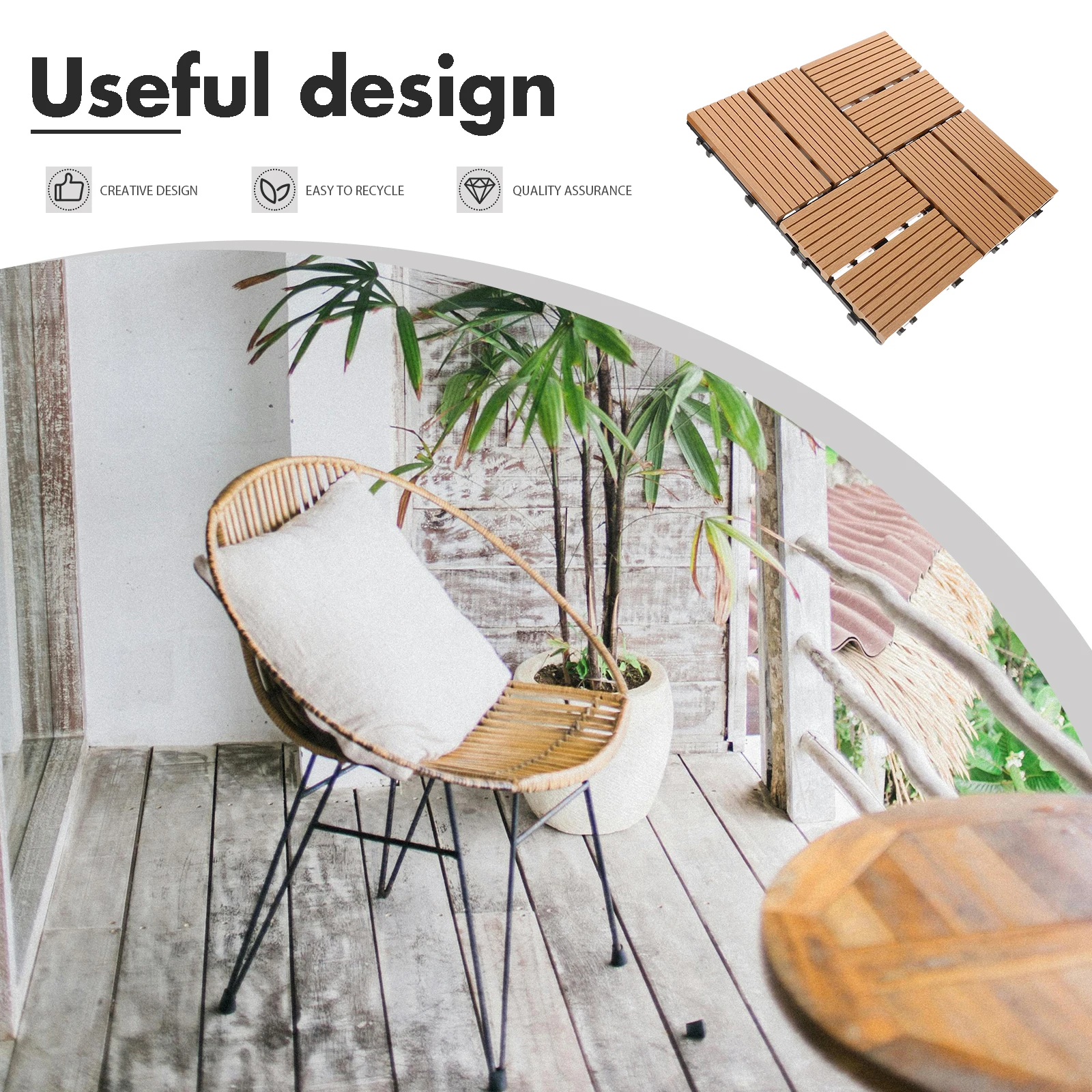 11 Packs Wood Plastic Flooring 1 Square Meter Yellow Decking Tiles Interlocking Patio Balcony Terrace Garden Floor Slabs Outdoor
11 Packs Wood Plastic Flooring 1 Square Meter Yellow Decking Tiles Interlocking Patio Balcony Terrace Garden Floor Slabs Outdoor