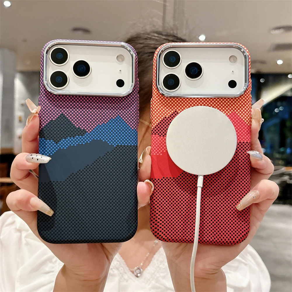 Высококачественный деловой чехол для телефона Kelvar из углеродного волокна для IPhone 17 Pro Max 17, воздушная магнитная беспроводная зарядка, ультратонкий твердый чехол
Высококачественный деловой чехол для телефона Kelvar из углеродного волокна для IPhone 17 Pro Max 17, воздушная магнитная беспроводная зарядка, ультратонкий твердый чехол
