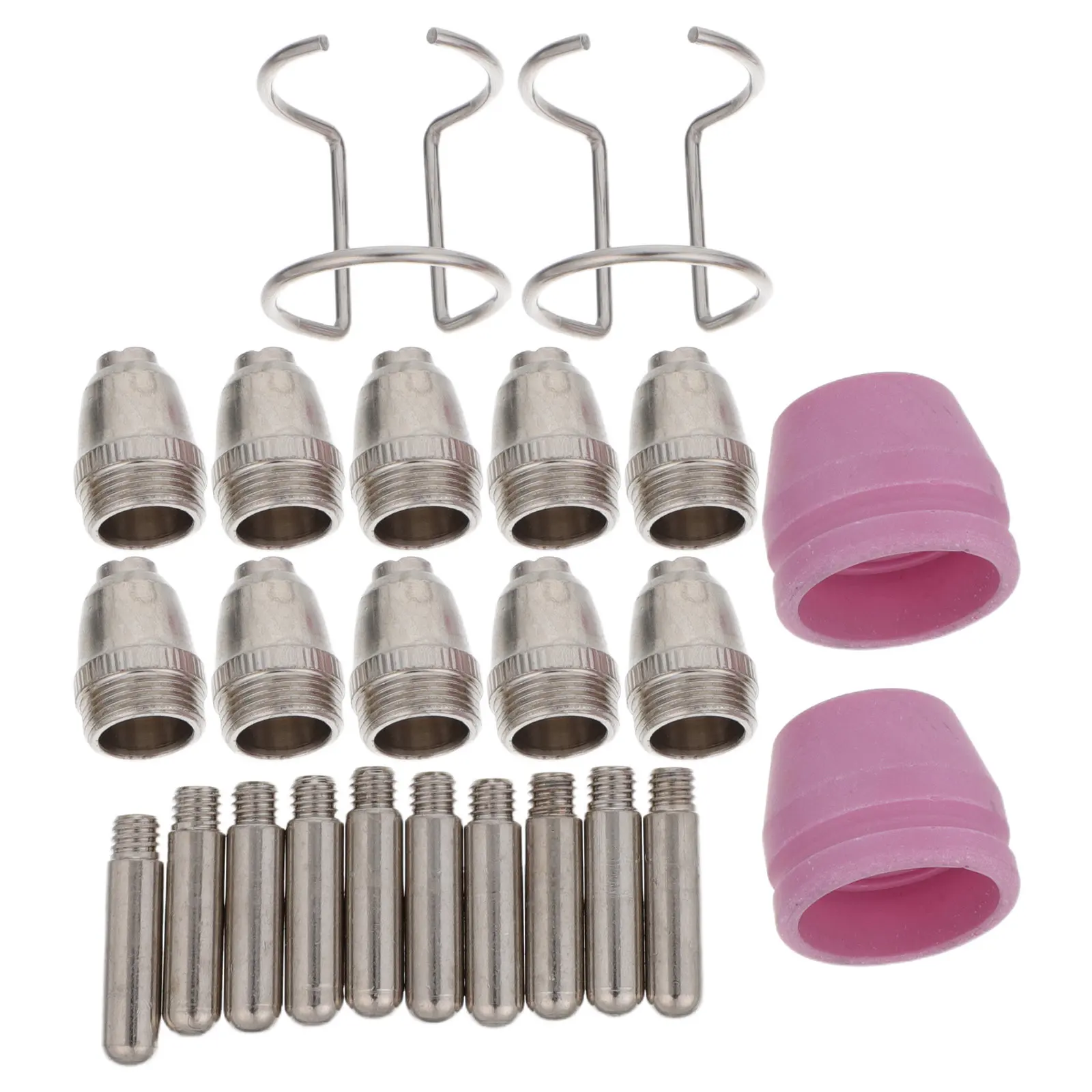 1Set Plasma Cutter Consumables Kit Precision Cutting Torch Accessories Electrode Nozzle Tips Metal Fabrication Plasma Cutting
1Set Plasma Cutter Consumables Kit Precision Cutting Torch Accessories Electrode Nozzle Tips Metal Fabrication Plasma Cutting