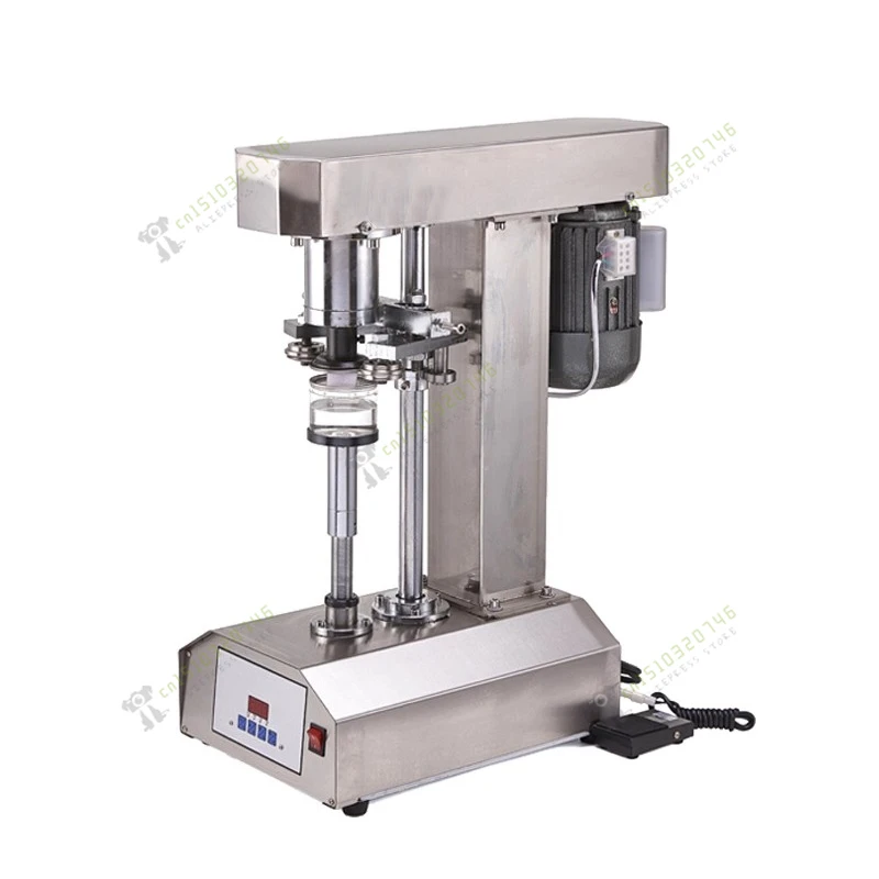 Automatic Can Sealing Machine for PET Plastic Jar Metal Tin Spin Capping Closing Lidding for Paper Container
Automatic Can Sealing Machine for PET Plastic Jar Metal Tin Spin Capping Closing Lidding for Paper Container