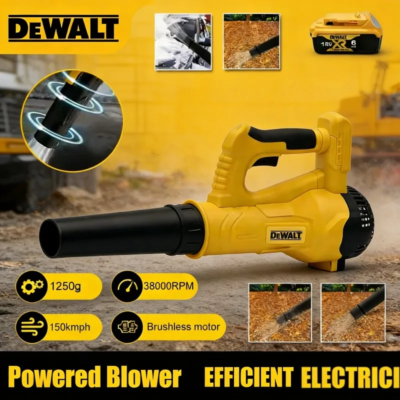 Беспроводная воздуходувка DEWALT 38000 об/мин, бесщеточная, ручная, для уборки листьев, турбо-воздуходувка, электроинструмент для аккумуляторов DEWALT
Беспроводная воздуходувка DEWALT 38000 об/мин, бесщеточная, ручная, для уборки листьев, турбо-воздуходувка, электроинструмент для аккумуляторов DEWALT