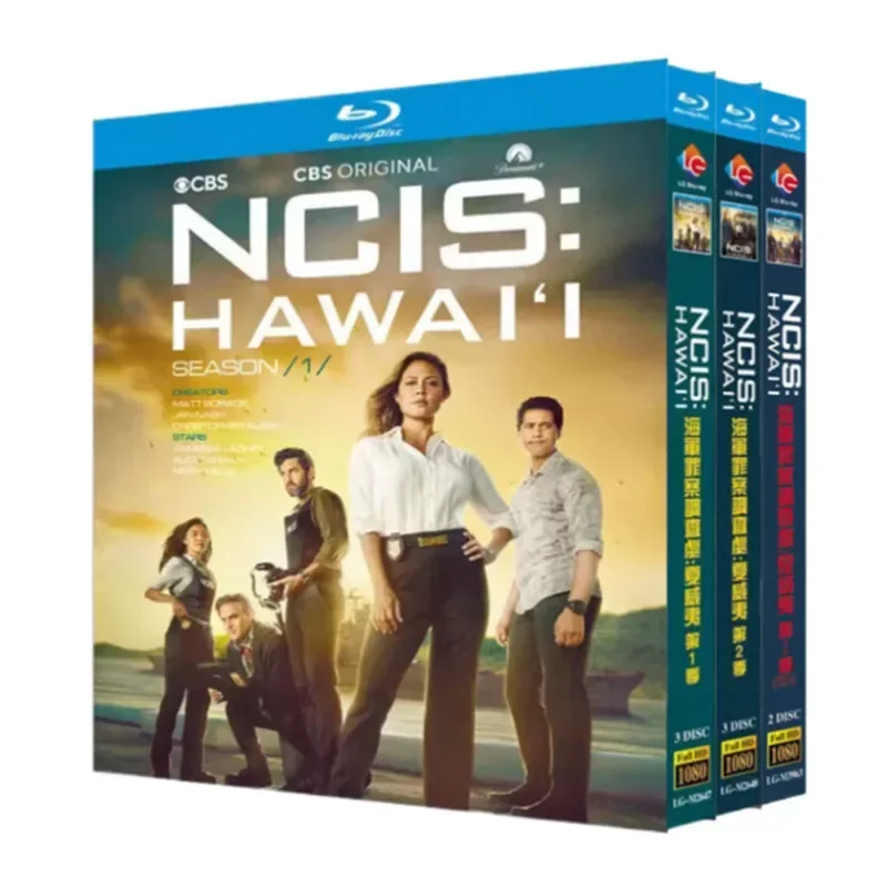 BD Blu-ray Disc NCIS Hawaii Seasons 1–3 American TV Series 1080p Box Set
BD Blu-ray Disc NCIS Hawaii Seasons 1–3 American TV Series 1080p Box Set