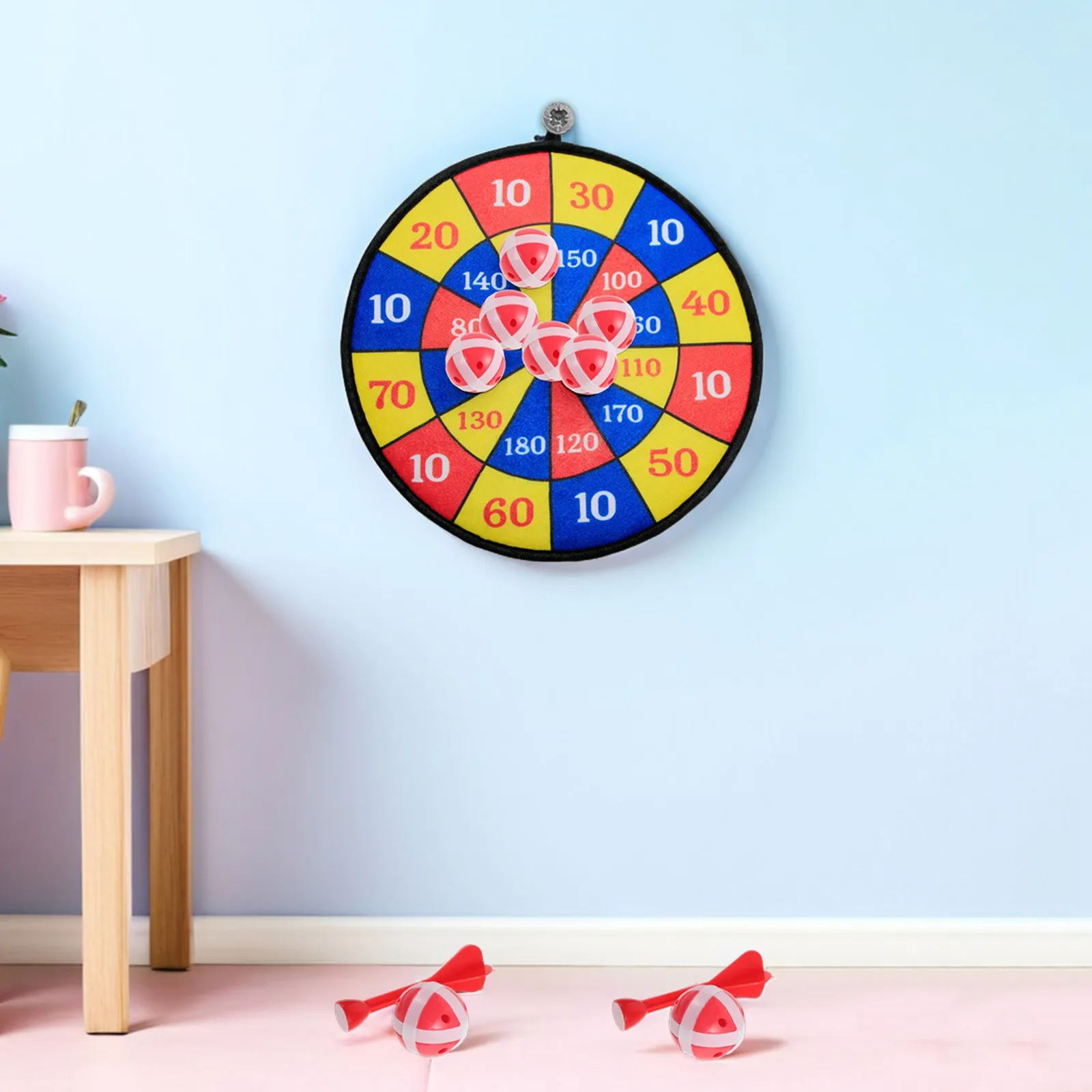 1Set Fabric Dart Board Sticky Balls Set Colorful Hook Loop Balls Safe Indoor Party Sport Game Accessories for Hand Eye
1Set Fabric Dart Board Sticky Balls Set Colorful Hook Loop Balls Safe Indoor Party Sport Game Accessories for Hand Eye