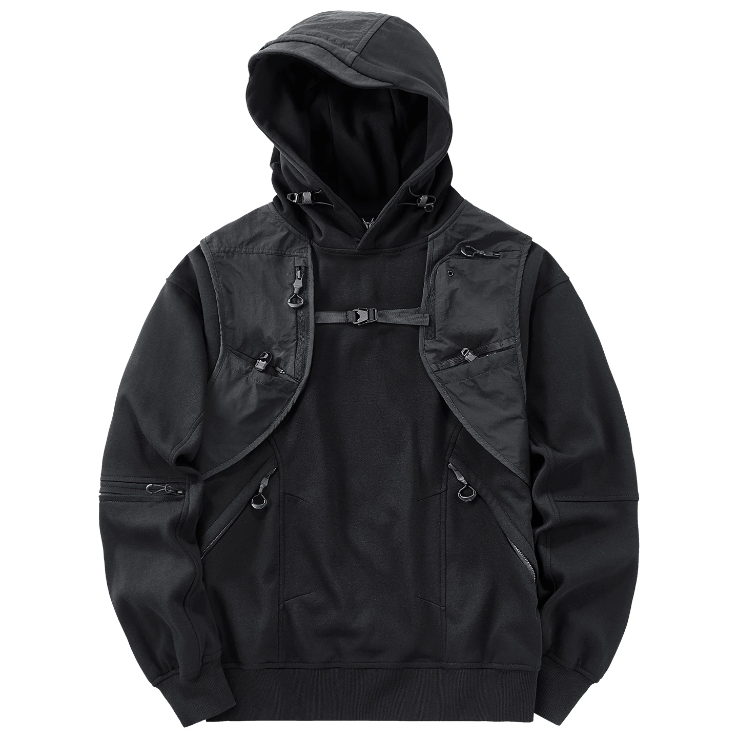 VIP Functionali Hoodie Men's Loose Heavy Workwear Multi-ket Patchwork Overhead Hat Sweatirt Jaet Youth Casual Comfor...
VIP Functionali Hoodie Men's Loose Heavy Workwear Multi-ket Patchwork Overhead Hat Sweatirt Jaet Youth Casual Comfor...