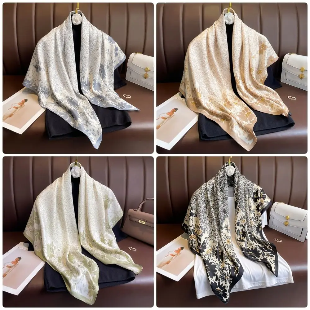 1Pcs Twill Imitation Silk Square Scarf Breathable Luxury Floral Hair Neckerchief 90x90cm Bandanda Hijab Fashion Accessory
1Pcs Twill Imitation Silk Square Scarf Breathable Luxury Floral Hair Neckerchief 90x90cm Bandanda Hijab Fashion Accessory