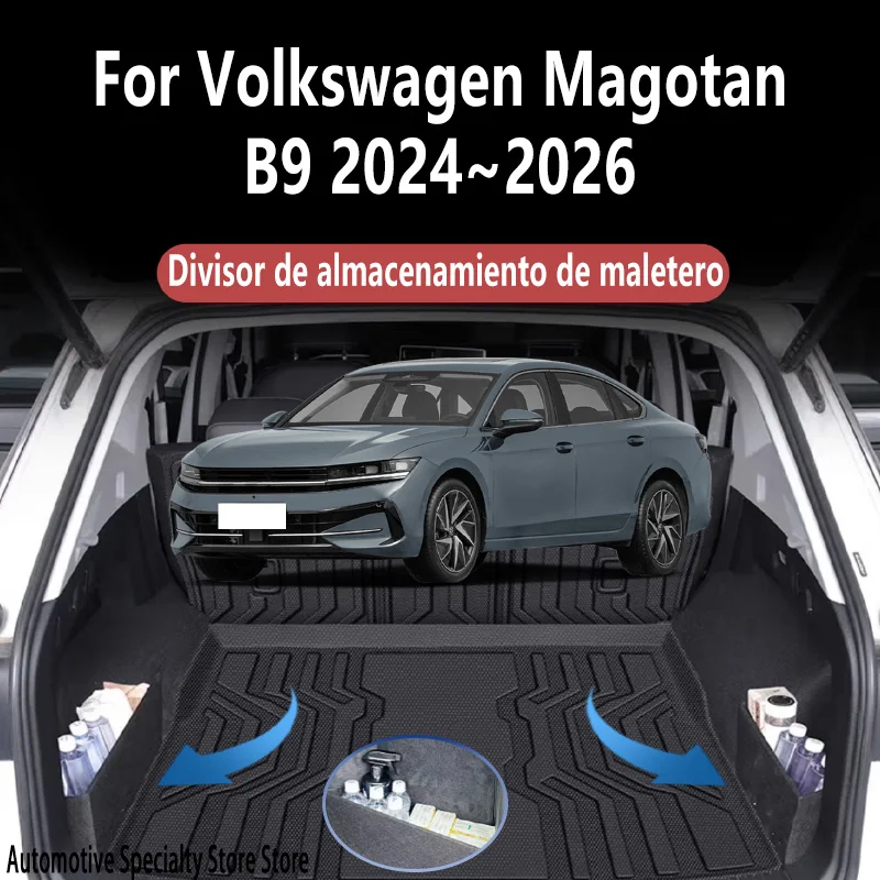 For Volkswagen Magotan B9 2024~2026 Multifunction Trunk Storage Partition Storage Auto Interior Parts Organizer Car Accessories
For Volkswagen Magotan B9 2024~2026 Multifunction Trunk Storage Partition Storage Auto Interior Parts Organizer Car Accessories