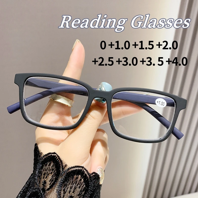 Luxury Women Far-sighted Eyeglasses Vintage Anti-blue Reading Plus Diopter Glasses Retro Square Frame Computer Optical Glasses
Luxury Women Far-sighted Eyeglasses Vintage Anti-blue Reading Plus Diopter Glasses Retro Square Frame Computer Optical Glasses