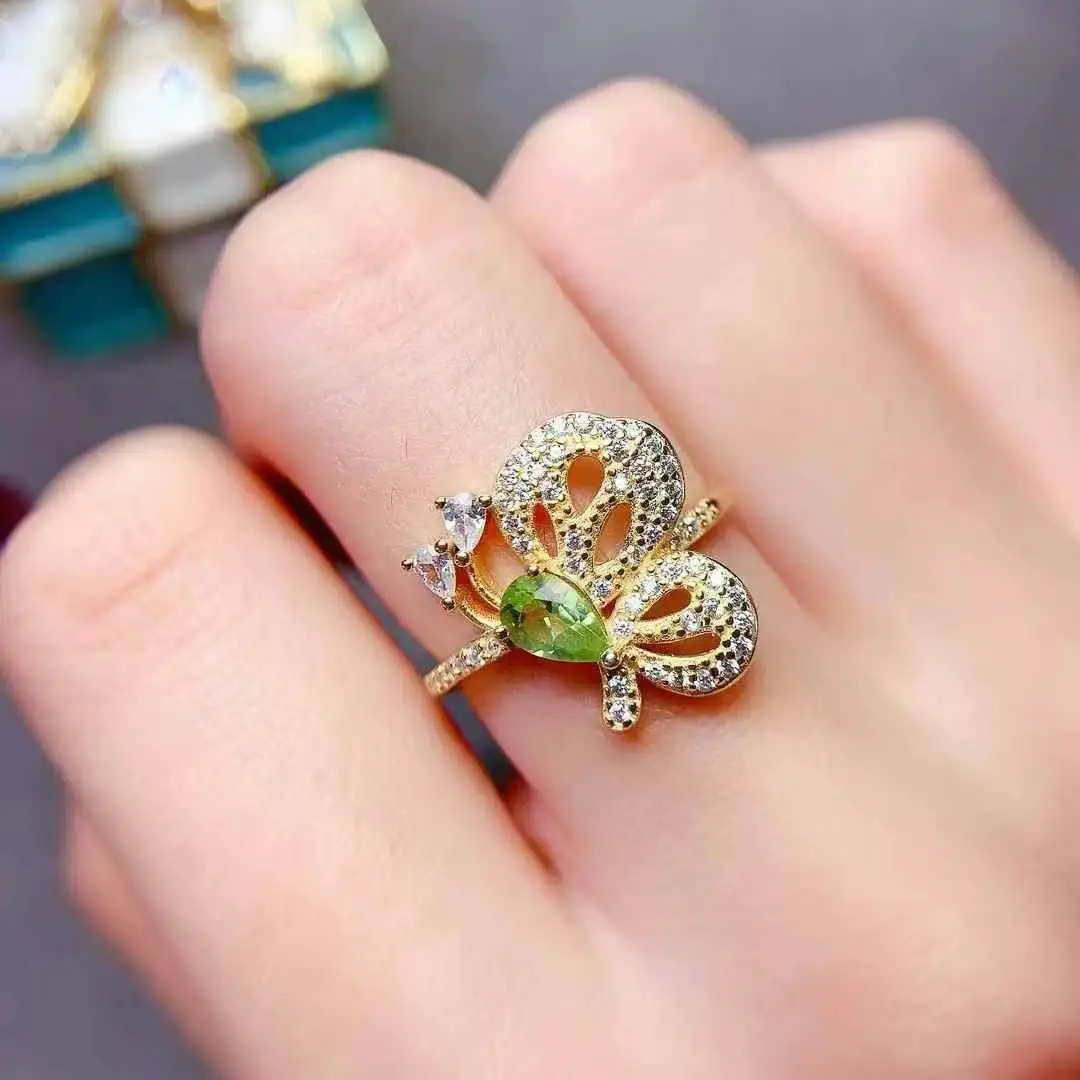 New Coming Peridot Ring Natural Real Peridot 925 Sterling Silver Delicate Women Party ring
New Coming Peridot Ring Natural Real Peridot 925 Sterling Silver Delicate Women Party ring