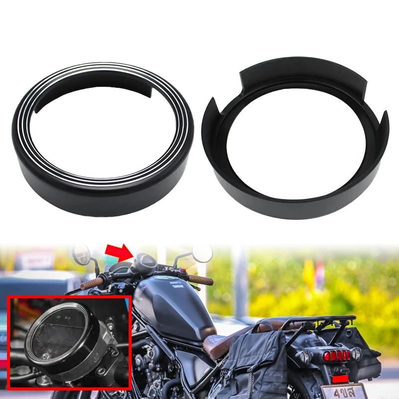 Fit For Honda CMX500 CMX300 Rebel500 Rebel300 2020-2021 Motorcycle CNC Accessories Speedometer Gauge Instrument Meter Ring Cover
Fit For Honda CMX500 CMX300 Rebel500 Rebel300 2020-2021 Motorcycle CNC Accessories Speedometer Gauge Instrument Meter Ring Cover