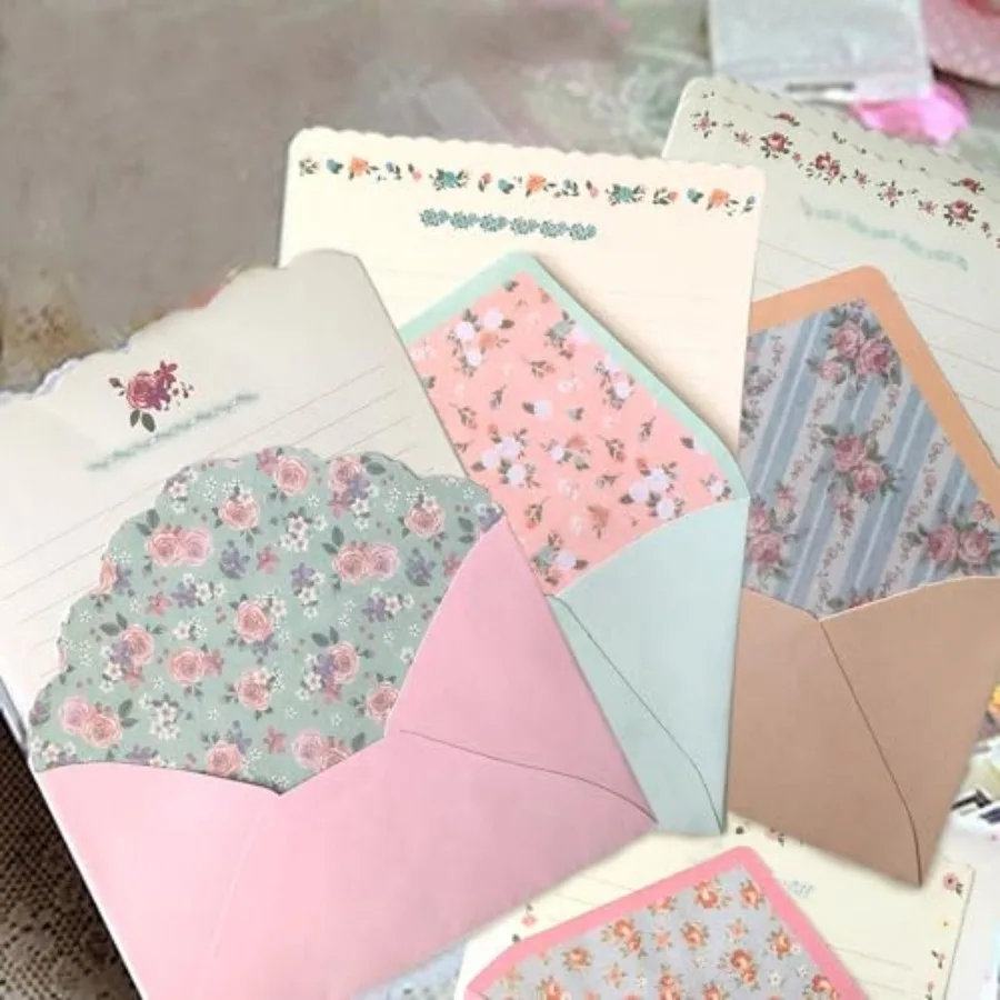 32 Cute Kawaii Lovely Special Design Writing Stationery Paper with 16 Envelope - 32 Letter paper 7.1x5.2 inch by
32 Cute Kawaii Lovely Special Design Writing Stationery Paper with 16 Envelope - 32 Letter paper 7.1x5.2 inch by