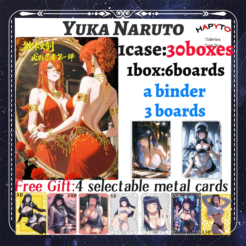 2025 Newest Yuka Culture Naruto Japanese Anime Konoha Bonds Collection Board Hinata Sakura Sasuke Booster Box TCG Hobby Gift
2025 Newest Yuka Culture Naruto Japanese Anime Konoha Bonds Collection Board Hinata Sakura Sasuke Booster Box TCG Hobby Gift