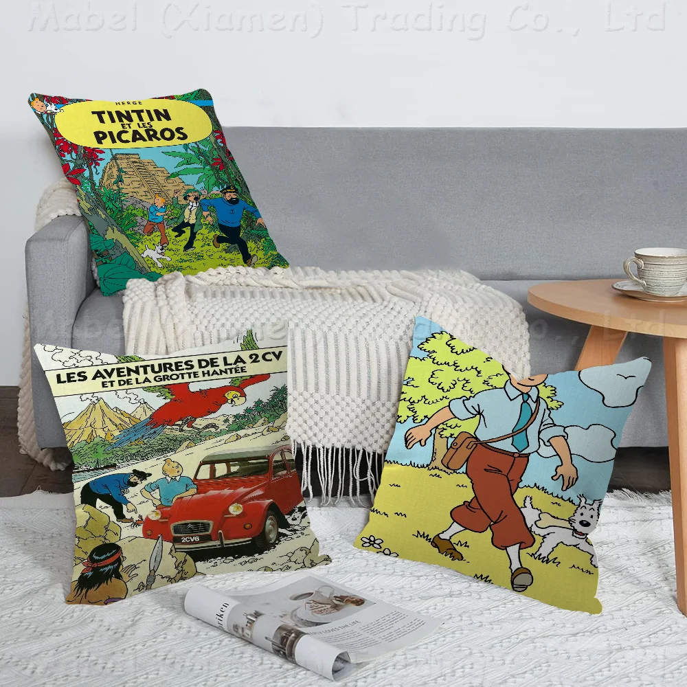 T-Tintins Anime Adventure Pillow Cover Sofa Cushion Cover Home Room Decoration Children Gift
T-Tintins Anime Adventure Pillow Cover Sofa Cushion Cover Home Room Decoration Children Gift