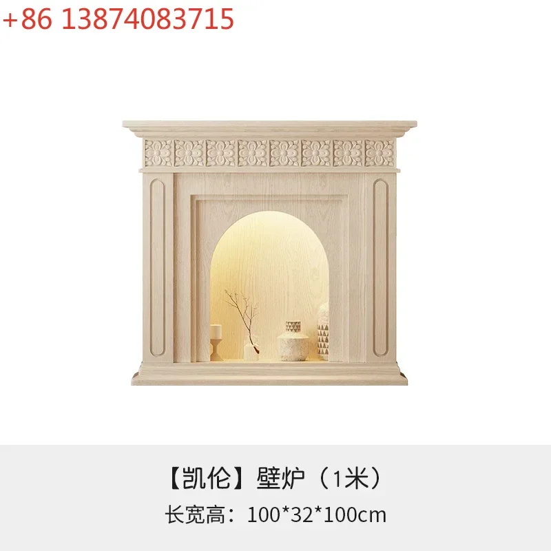 French solid wood fireplace decorative cabinet living room bedroom side cabinet American retro entrance porch locker
French solid wood fireplace decorative cabinet living room bedroom side cabinet American retro entrance porch locker