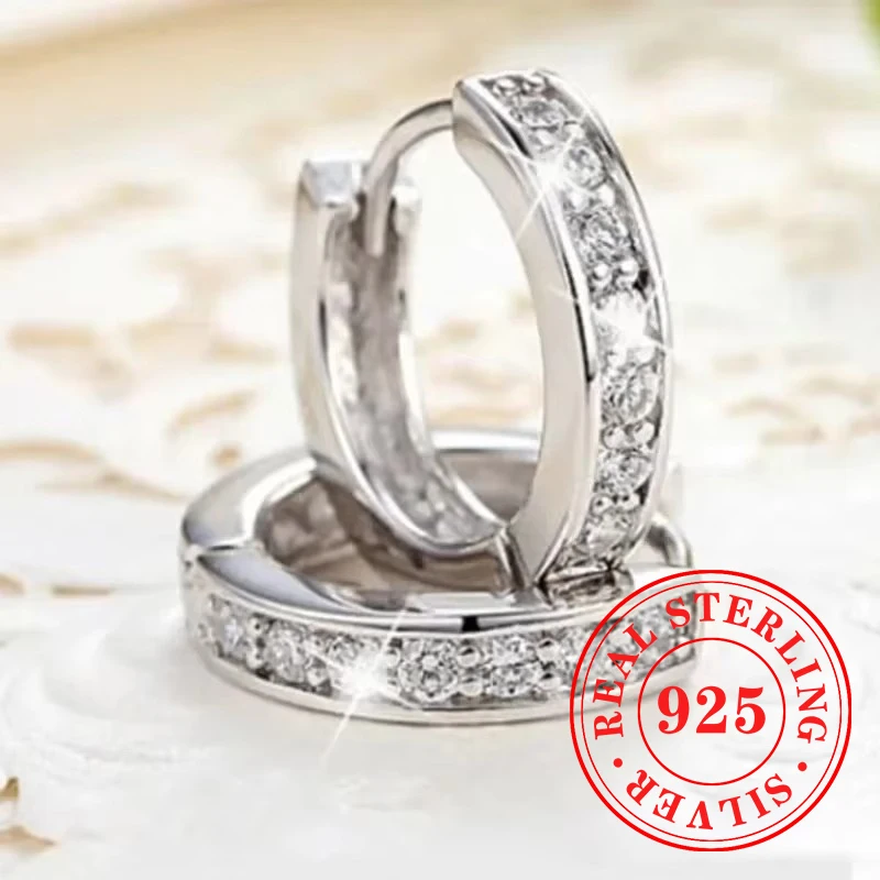 CAOSHI очаровательные серьги-кольца из стерлингового серебра 925 пробы, Swanking, современные модные украшения для женщин, украшения для повседневной носки, ювелирные изделия, подарки 
CAOSHI очаровательные серьги-кольца из стерлингового серебра 925 пробы, Swanking, современные модные украшения для женщин, украшения для повседневной носки, ювелирные изделия, подарки