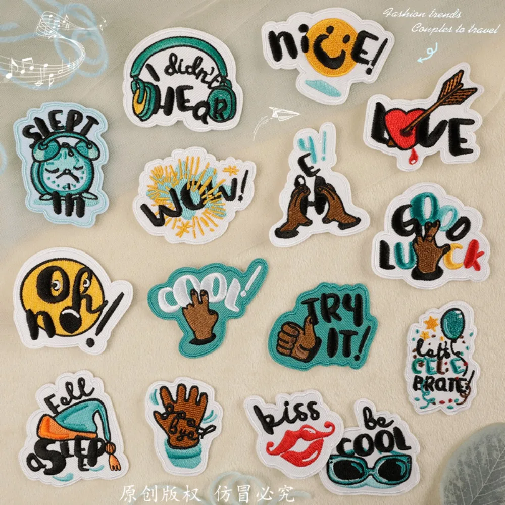 Embroidery Label Accessories Patch Letter Cloth Label Accessories Badge Appliques Iron on Transfer for Clothing Scp
Embroidery Label Accessories Patch Letter Cloth Label Accessories Badge Appliques Iron on Transfer for Clothing Scp