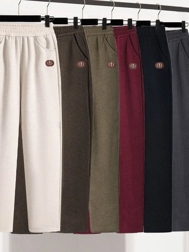 Зимние вельветовые брюки Fce на подкладке для мам, повседневные брюки с высокой талией и эластичной резинкой на талии для женщин среднего возраста и ly
Зимние вельветовые брюки Fce на подкладке для мам, повседневные брюки с высокой талией и эластичной резинкой на талии для женщин среднего возраста и ly