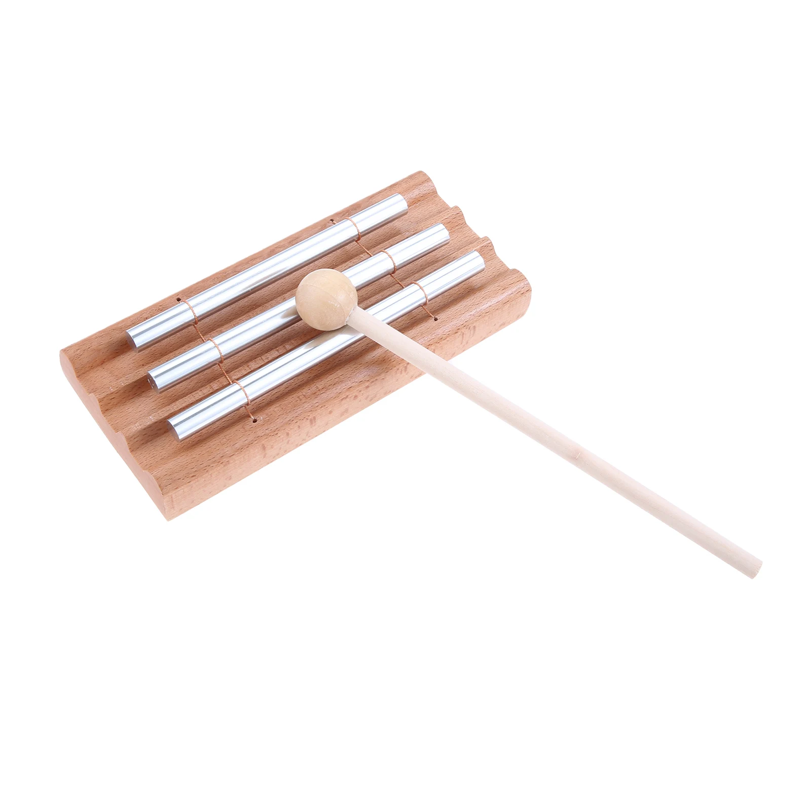 Wood Three Tone Chime with A Drumstick for Mindfulness Meditation, Relaxation, Stress & Anxiety Relief, Chakra Healing, Yoga
Wood Three Tone Chime with A Drumstick for Mindfulness Meditation, Relaxation, Stress & Anxiety Relief, Chakra Healing, Yoga