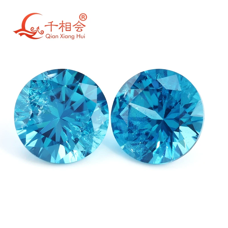 round shape Lab Created aqua blue color Sapphire Cut Loose Gemstone Minor Cracks Inclusions corundum AGL certificate
round shape Lab Created aqua blue color Sapphire Cut Loose Gemstone Minor Cracks Inclusions corundum AGL certificate
