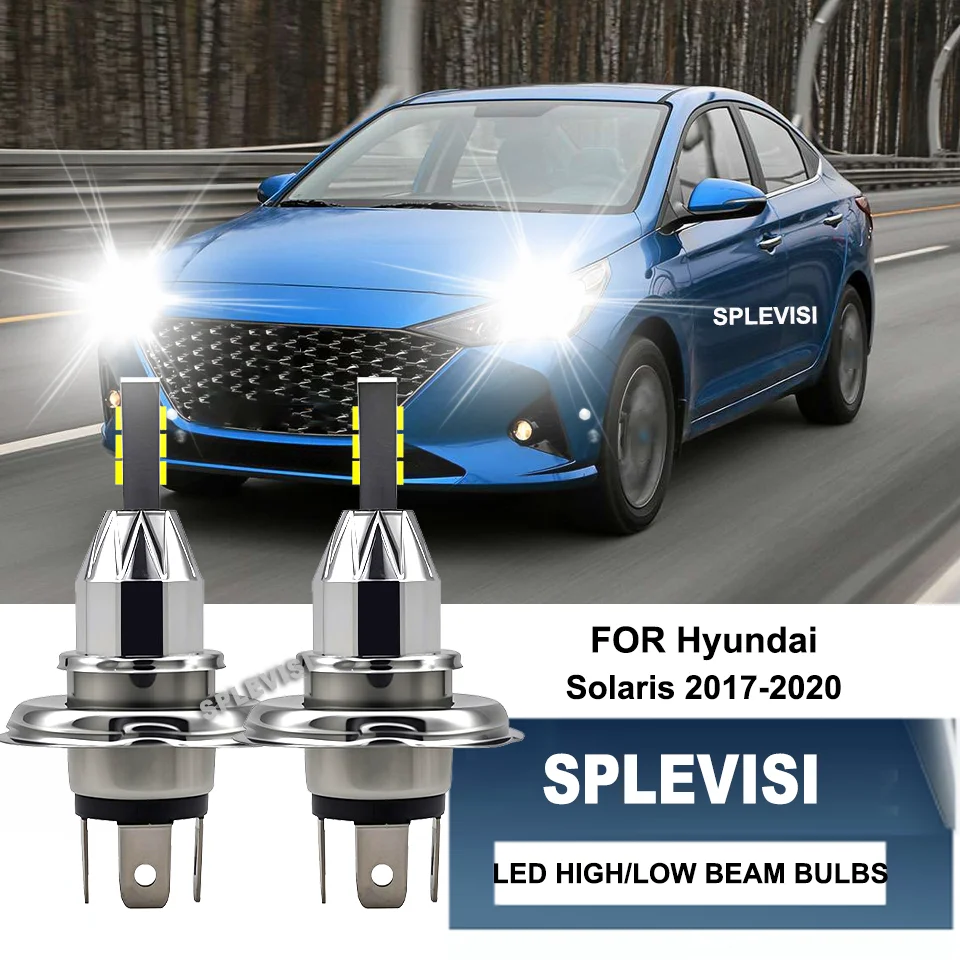Car Headlight Bulbs H4 LED CSP Chips 60W 6000LM Auto HiLo Headlamps 12V Vehicles Luces For Hyundai Solaris 2017 2018 2019 2020
Car Headlight Bulbs H4 LED CSP Chips 60W 6000LM Auto HiLo Headlamps 12V Vehicles Luces For Hyundai Solaris 2017 2018 2019 2020