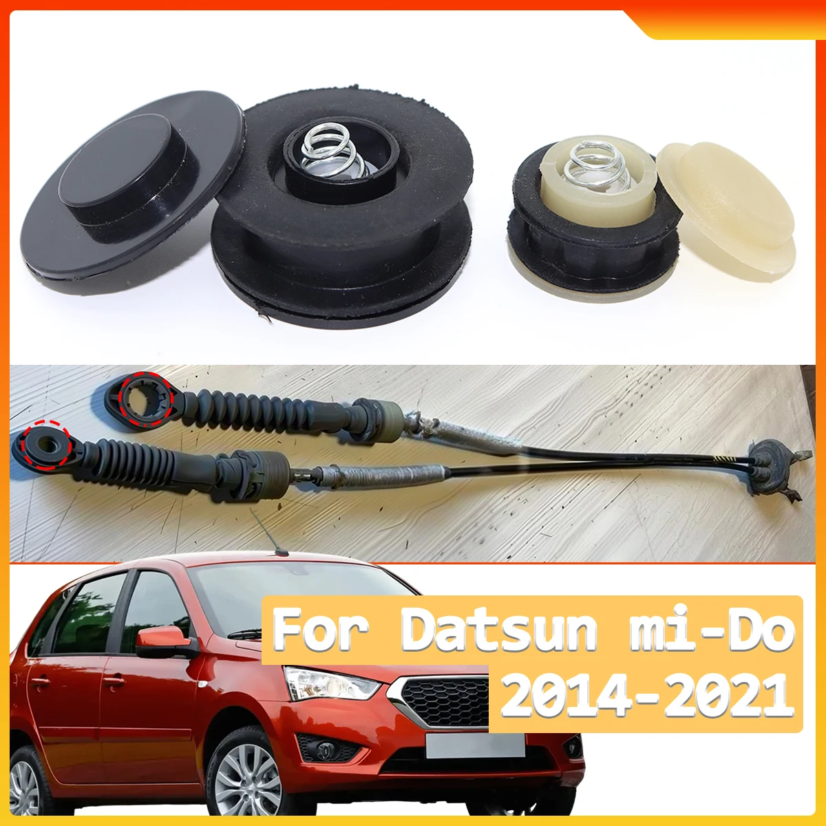 MT Gearbox Shift Cable Linkage Control Bushing Gear Shifter Lever Adapter Rod Connect Bush Car Parts For Datsun mi-Do 2014-2021
MT Gearbox Shift Cable Linkage Control Bushing Gear Shifter Lever Adapter Rod Connect Bush Car Parts For Datsun mi-Do 2014-2021