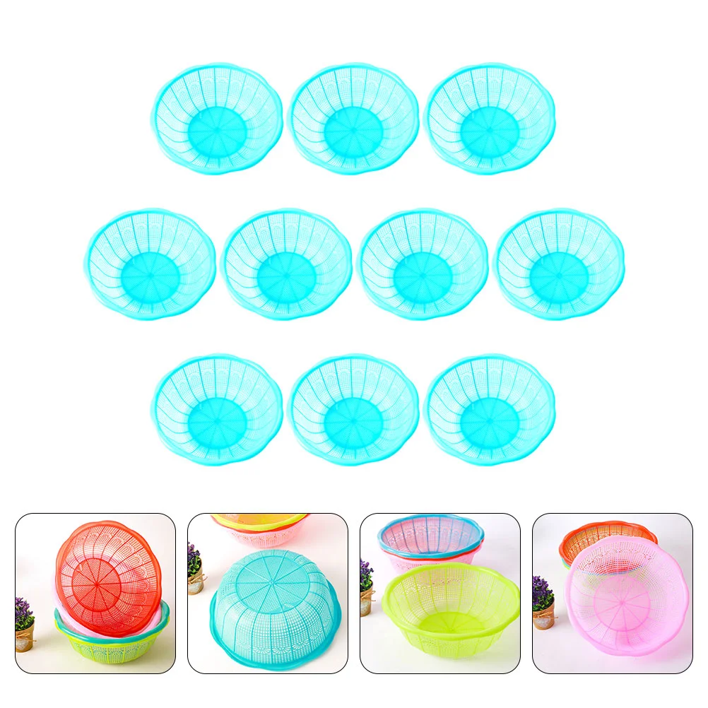 10pcs Wash Rice Basin Plastic Drain Basket Kitchen Sink Strainer Fruit Vegetable Sieve Mesh Storage Home Restaurant
10pcs Wash Rice Basin Plastic Drain Basket Kitchen Sink Strainer Fruit Vegetable Sieve Mesh Storage Home Restaurant