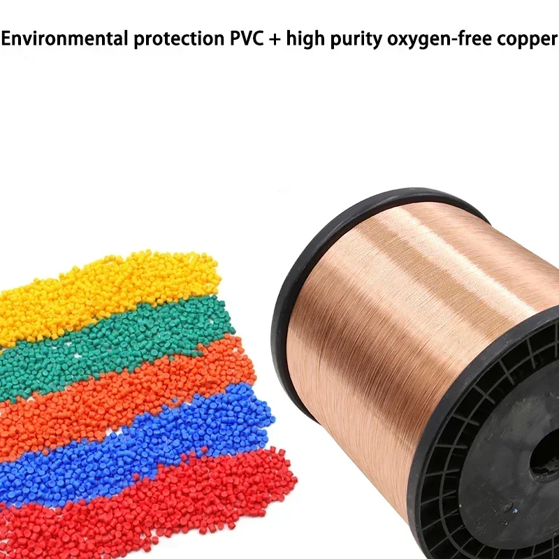 5/10M Superior RVB 2-Pin Electrical Wire 12-22 AWG PVC Insulated Bare Copper UL2468 Power & LED Cable Red, Black silicone wire
5/10M Superior RVB 2-Pin Electrical Wire 12-22 AWG PVC Insulated Bare Copper UL2468 Power & LED Cable Red, Black silicone wire