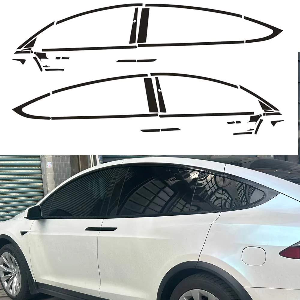 Chrome Delete Blackout Overlay For Tesla Model X 2016-2020 Window Trim Glossy Black Sticker
Chrome Delete Blackout Overlay For Tesla Model X 2016-2020 Window Trim Glossy Black Sticker
