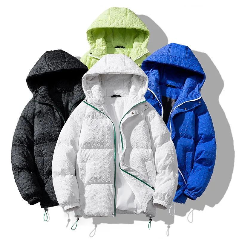 Coat for Men for the Winter Plaid Zip Warm Thicken Coat Streetwear Retro Warm Hooded Bubble Coat Casual Klein Blue Puffer Jacket
Coat for Men for the Winter Plaid Zip Warm Thicken Coat Streetwear Retro Warm Hooded Bubble Coat Casual Klein Blue Puffer Jacket