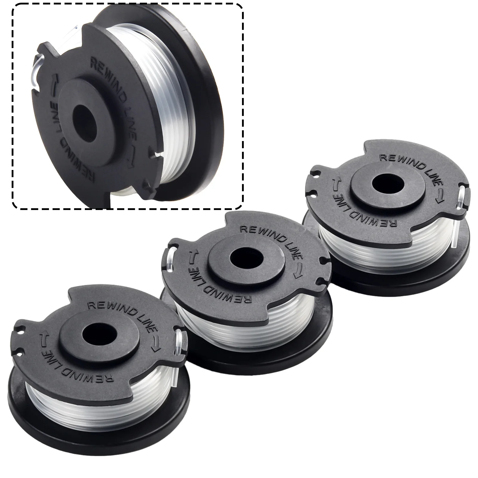 3 шт., сменные нейлоновые катушки для триммера Einhell GE CT 18/28 Li и GE CT 18/28 Li TC, длина 5 м, диаметр 1 6 мм
3 шт., сменные нейлоновые катушки для триммера Einhell GE CT 18/28 Li и GE CT 18/28 Li TC, длина 5 м, диаметр 1 6 мм