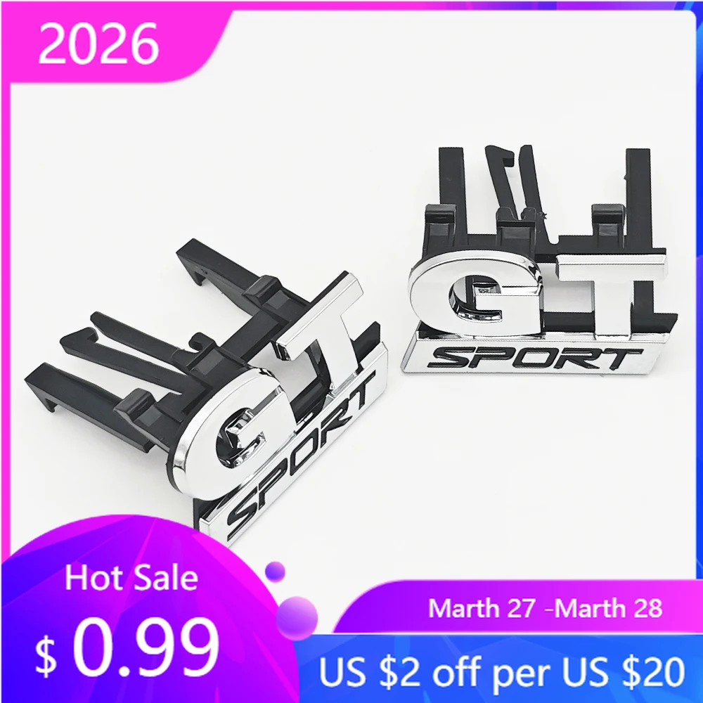 2026 Новый для VW VOLKSWAGEN Колпаки ступиц 3D ABS Логотип GT Sport Эмблема Автомобильная передняя решетка Значок Наклейка для Volkswagen VW Polo Golf 5 6 M
2026 Новый для VW VOLKSWAGEN Колпаки ступиц 3D ABS Логотип GT Sport Эмблема Автомобильная передняя решетка Значок Наклейка для Volkswagen VW Polo Golf 5 6 M