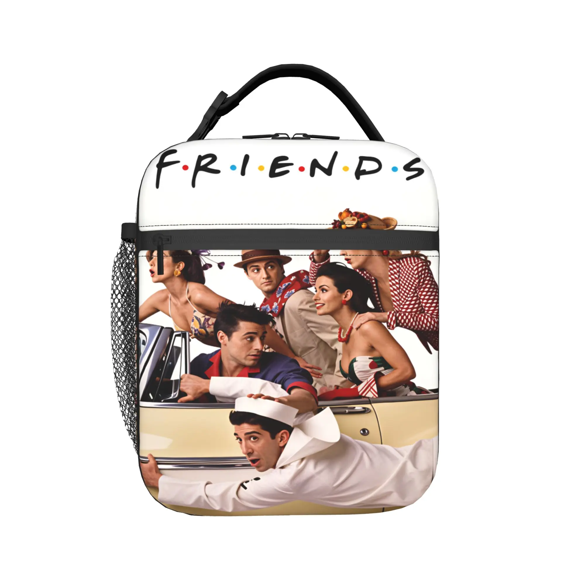 Friends TV Show Lunch Bag Convenient Lunch Box Women Outdoor Picnic Print Cooler Bag Cute Waterproof Thermal Tote Handbags
Friends TV Show Lunch Bag Convenient Lunch Box Women Outdoor Picnic Print Cooler Bag Cute Waterproof Thermal Tote Handbags